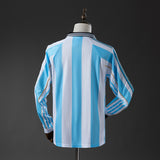 Argentina Jersey 1998 Home Retro Football Kit Long Sleeves
