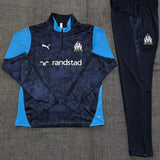 Kids Marseille Training Tracksuits 25/26 Football Kit Soccer Jersey