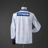 Retro Cruz Azul Away Jersey 1998 Long Sleeves Football Kit Soccer Shirt