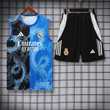 Real Madrid Vest Set Training Tracksuits 25/26 Football Kit Soccer Jersey
