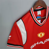 Man United Jersey Home Kit 1985/86 retro Football Team Soccer shirt