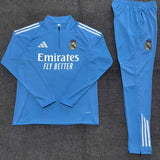 Kids Real Madrid Training Tracksuits 25/26 Football Kit Soccer Jersey