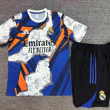Kids Real Madrid Training Tracksuits 25/26 Football Kit Soccer Jersey