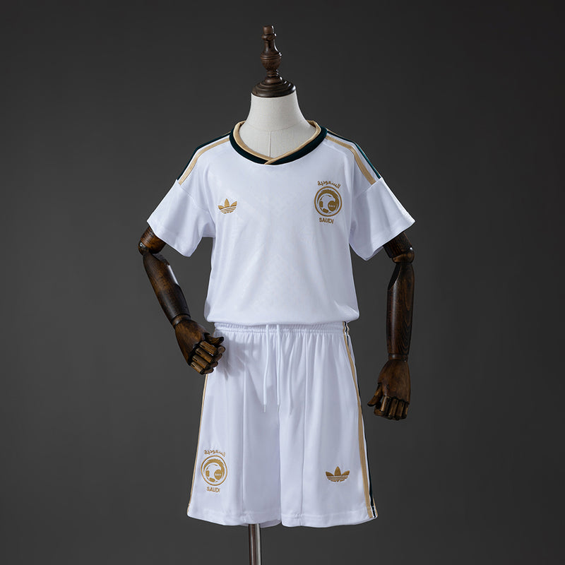 Kids Saudi Arabia Away Jersey 2026 World Cup Football Kit Soccer Shirt
