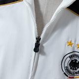 Germany Windbreaker 2008 White Football Soccer Jacket