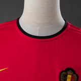 Belgium Home Jersey 2002 World Cup Football Kit Soccer Shirt PalmSportss