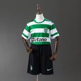 Kids Sporting CP Jersey 25/26 Home Football Kit