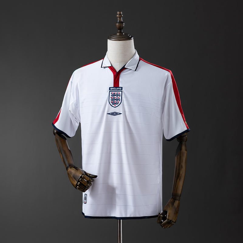 England Jersey 2004 Home Retro Football Kit
