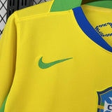 Brazil Jersey 25/26 Home Football Kit Soccer Jersey Neymar JR
