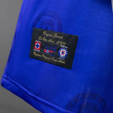 Retro Cruz Azul Home Jersey 1998 Long Sleeves Football Kit Soccer Shirt