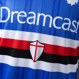 Sampdoria Home Jersey 2000-2001 Retro Football Kit Soccer Shirt