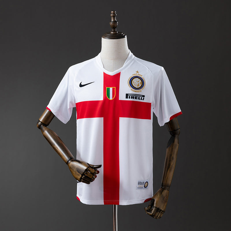Inter Milan Jersey 2007-08 Away Retro Football Kit