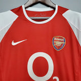 Arsenal Jersey Home kit 2002 2004 Retro - PalmSportss