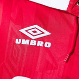 Man United Jersey 1992-94 Home Retro Football Kit Long Sleeves