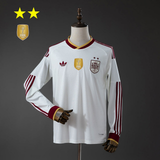 2-Star Spain Away Jersey 2026 World Cup Champion Long Sleeves Football Kit Soccer Shirt PalmSportss