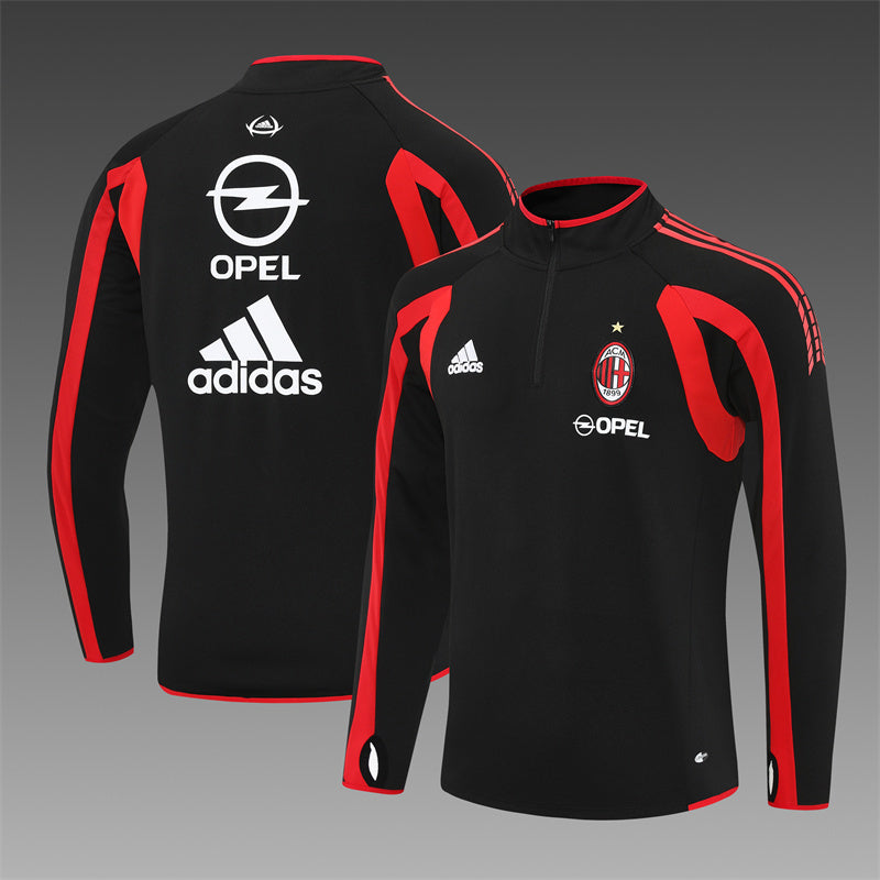 Retro AC Milan Training Tracksuits 2005-06 Football Kit Soccer Jersey