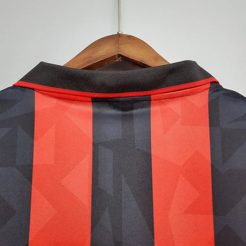 AC Milan Retro Jersey 1993/94 Home Football Jersey Soccer Shirt