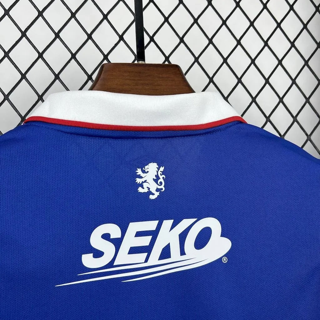 Kids Rangers Jersey 25/26 Home Football Kit Soccer Jersey