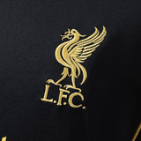 Liverpool Jersey 2025/26 Black Football Kit Fans Version