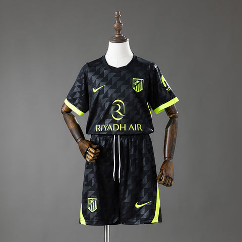 Kids Atletico Madrid Away Jersey 2026-2027 Football Kit Soccer Shirt