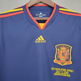 Spain Jersey Away kit 2010 Retro Long Sleeves Football Team Soccer - PalmSportss