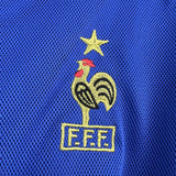 France Home Jersey 2002 Retro Football Kit Soccer Shirt PalmSportss