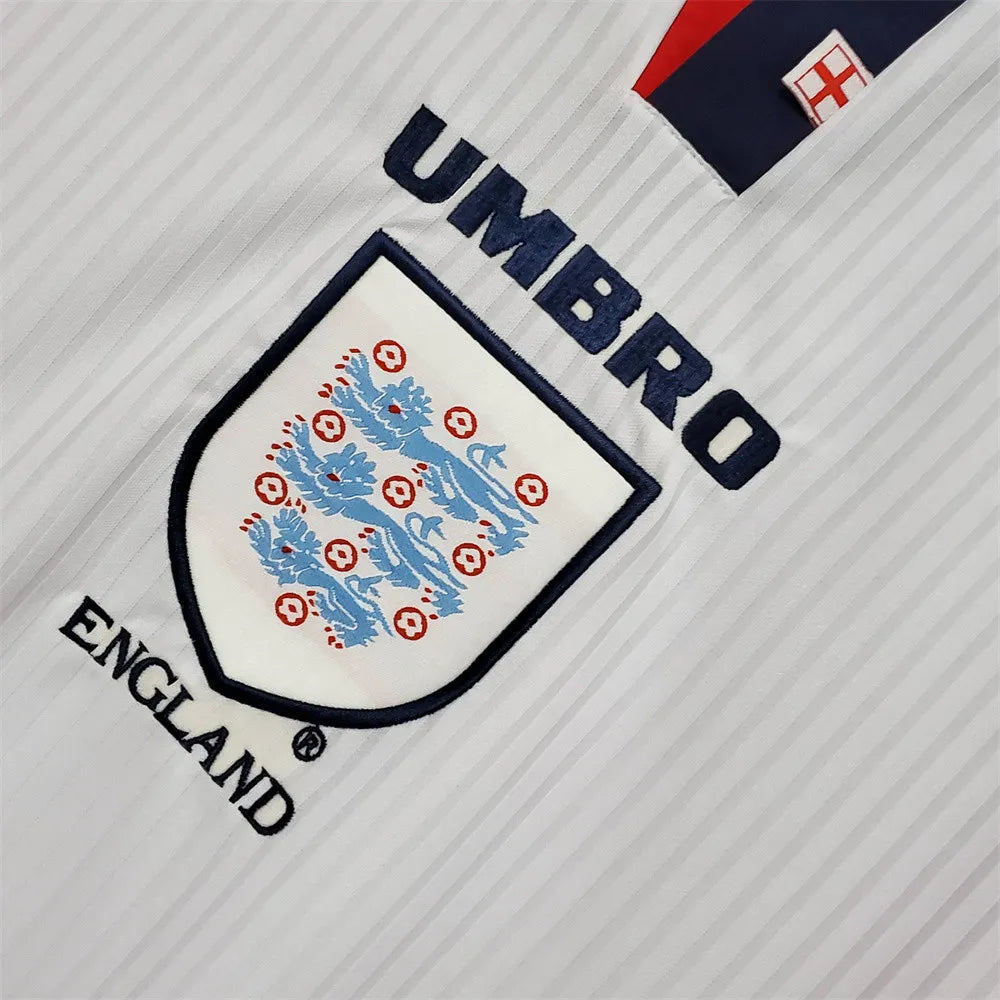 England Jersey Home kit 1998 Retro Long Sleeves