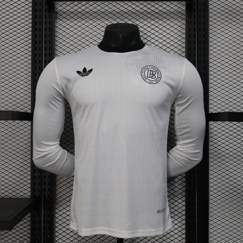 Long Sleeves Player Version Germany Jersey 25/26 White Football Kit Soccer Jersey