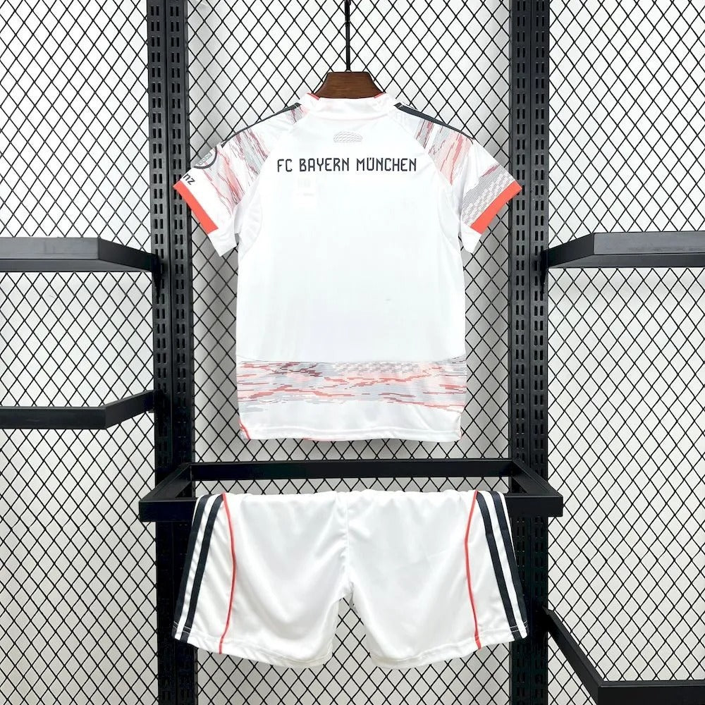 Kids Bayern Munich Jersey 25/26 Away Football Kit Soccer Jersey