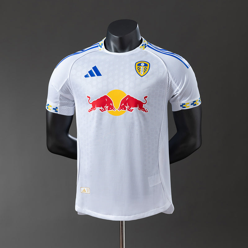 Leeds United Jersey 25/26 Home Football Kit Player Version