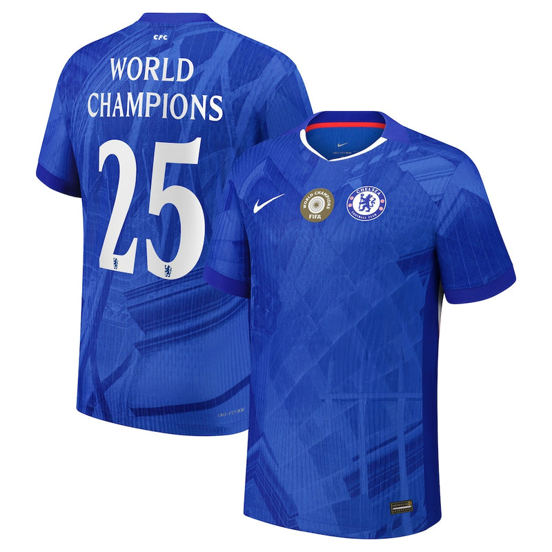 Player Version Chelsea Jersey 25/26 Home World Champions 25 Football Kit Soccer Jersey