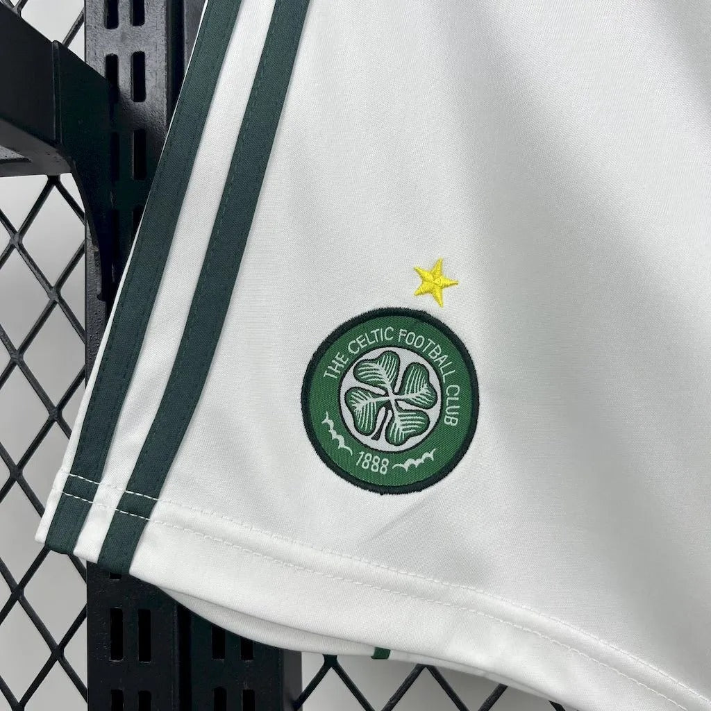 Celtic Shorts 25/26 Home Football Kit Soccer Shorts