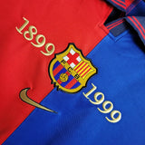Retro-Barcelona-Jersey-1899-1999-Anniversary-Football-Kit-Soccer-Shirt-Long-Sleeves - PalmSportss