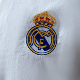 Real Madrid Windbreaker 2025/26 White Football Kit - PalmSportss