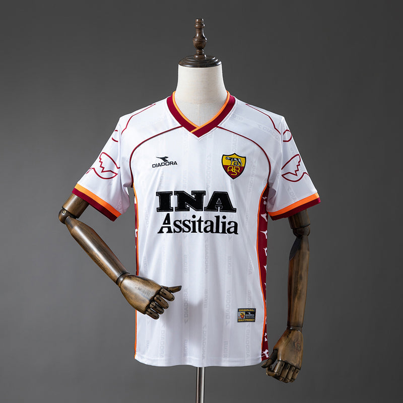 Rome Jersey 1999-00 Away Retro Football Kit