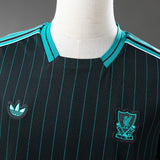 Liverpool Jersey 2025/26 Black Green Special Football Kit