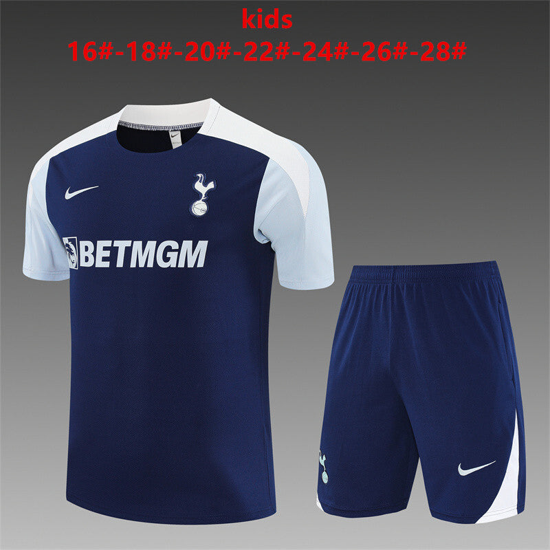 Kids Tottenham Hotspur Training Tracksuits 25/26 Football Kit Soccer Jersey