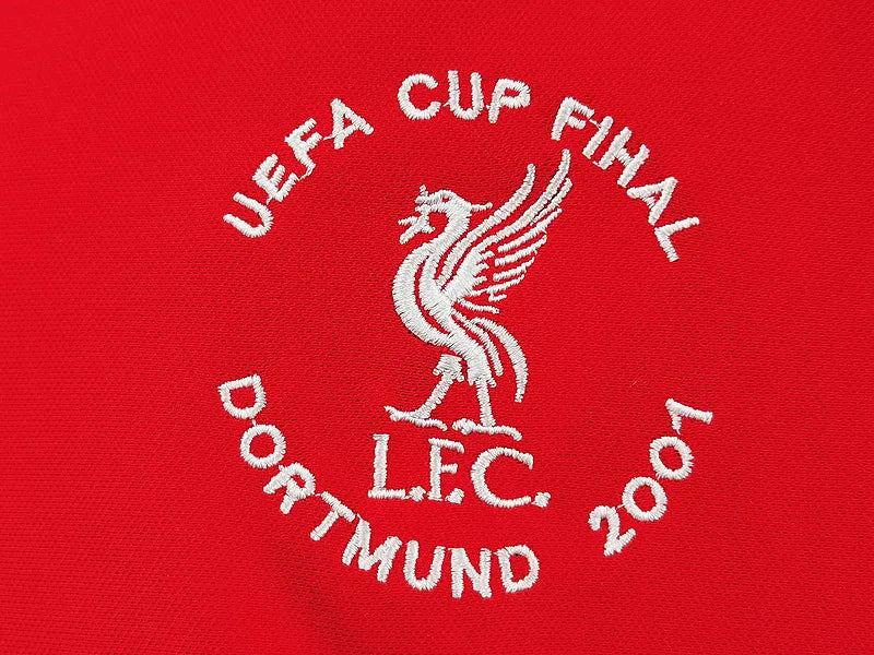 Liverpool Retro Jersey 2000/2001 Home Football Jersey Soccer Shirt