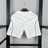Man United Shorts 25/26 Home White Football Kit Soccer Shorts