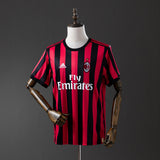 AC Milan Jersey 2017-18 Home Retro Football Kit