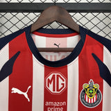 Chivas Jersey 25/26 Home Football Kit Soccer Jersey