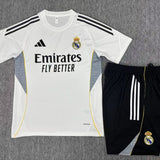 Kids Real Madrid Training Tracksuits 25/26 Football Kit Soccer Jersey