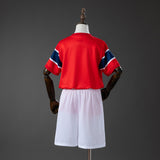 Kids Norway Home Jersey 2026 World Cup Football Kit Soccer Shirt PalmSportss