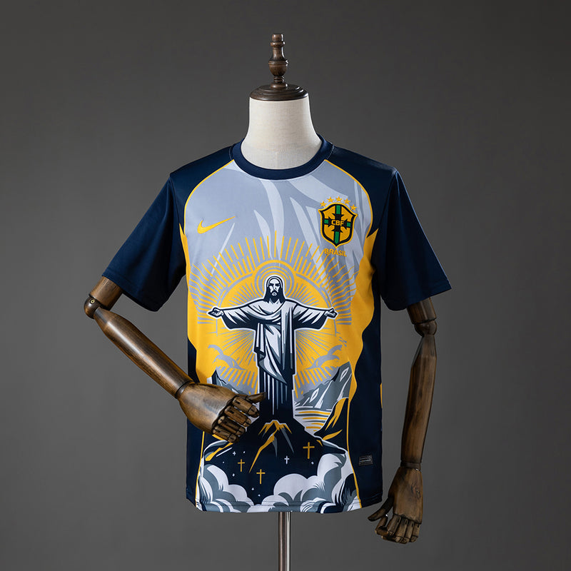 Brazil Jesus Jersey 2026 World Cup Football Kit Soccer Shirt