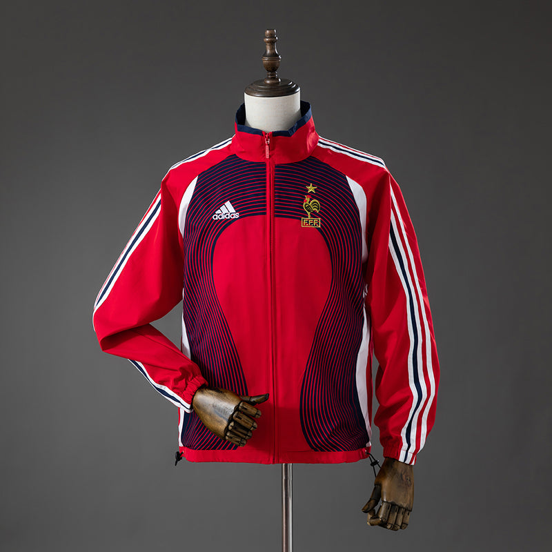France Football Jacket 2006 Soccer Windbreaker