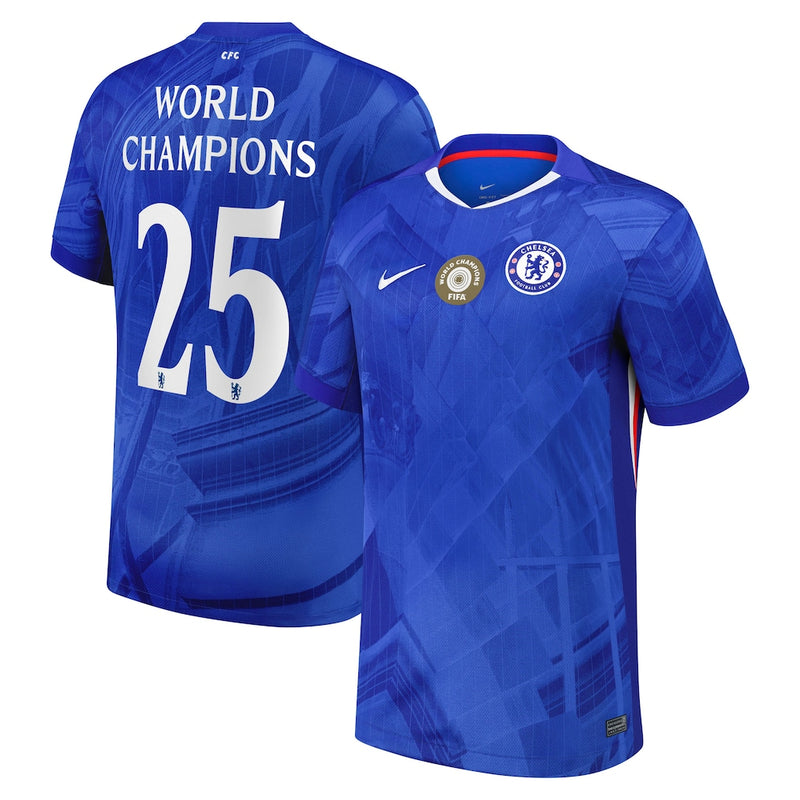 Chelsea Jersey 25/26 Home Champions Football Kit Soccer Jersey