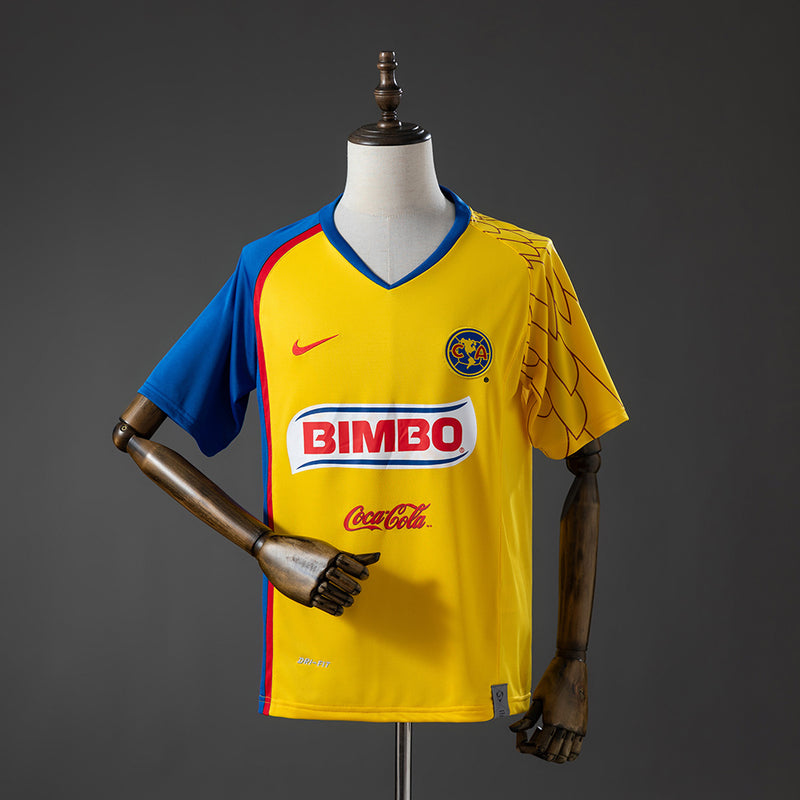 Club America Away Jersey 2007-2008 Retro Football Kit Soccer Shirt