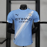Player Version Manchester City Home Jersey 25/26 Football Kit Soccer Jersey - PalmSportss