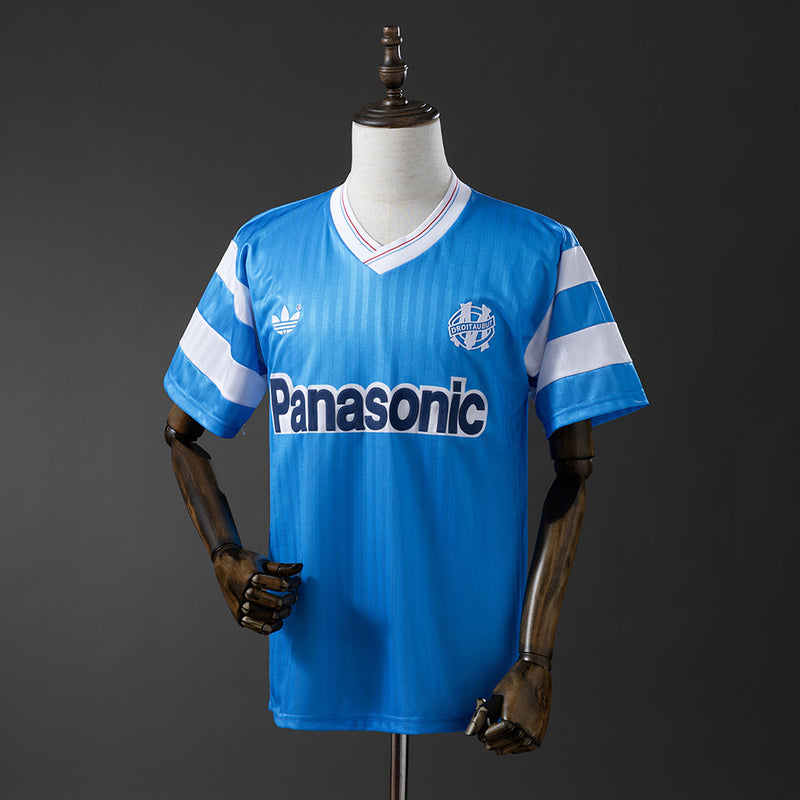Marseille Jersey 1990-91 Away Retro Kit