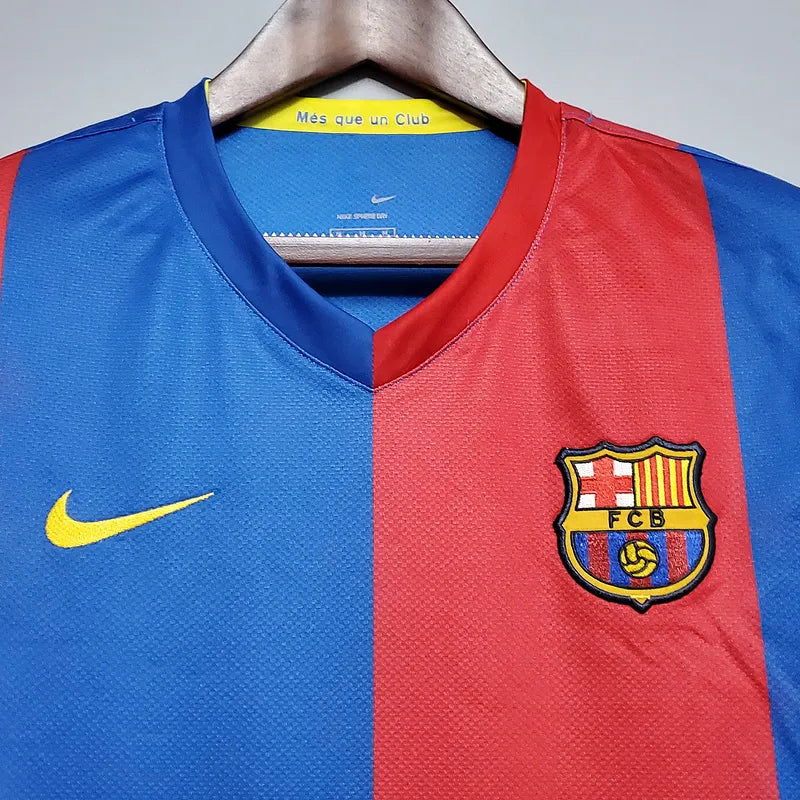 Barcelona Retro Jersey 2006/07 Home Football Jersey Soccer Shirt